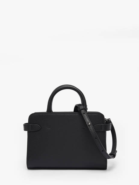 Cross Body Tas Emily Leder Le tanneur Zwart emily TEMI1630 ander zicht 3